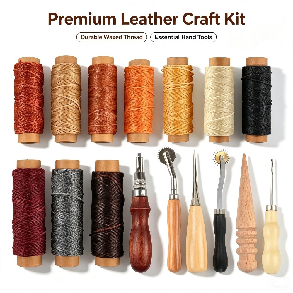 Complete Leather Working Tools - Leatherwork Beginner Tools recension och pris