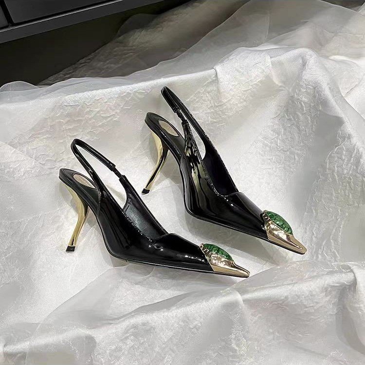 Star style Gemstone Metal Toe  - Leather Work Dress recension och pris
