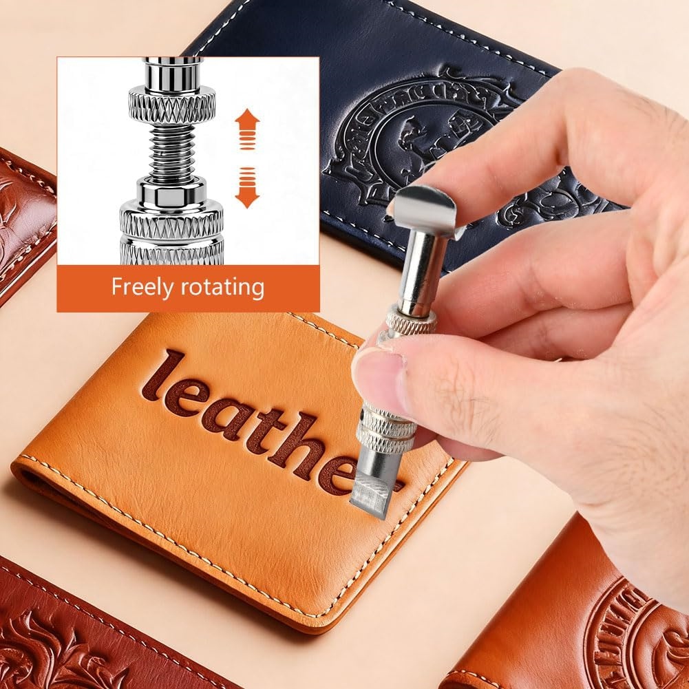 Leather Swivel Knife, Adjustab - Swivel Knife Tool recension och pris