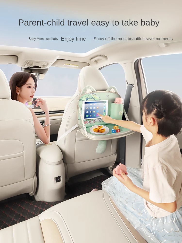 Car Back Seat Fokdable Table B - Leather Work For Car recension och pris