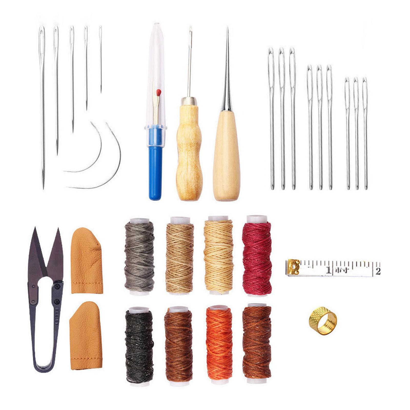 32x Leather Tools Kit Leather  - Leatherwork Beginner Tools recension och pris