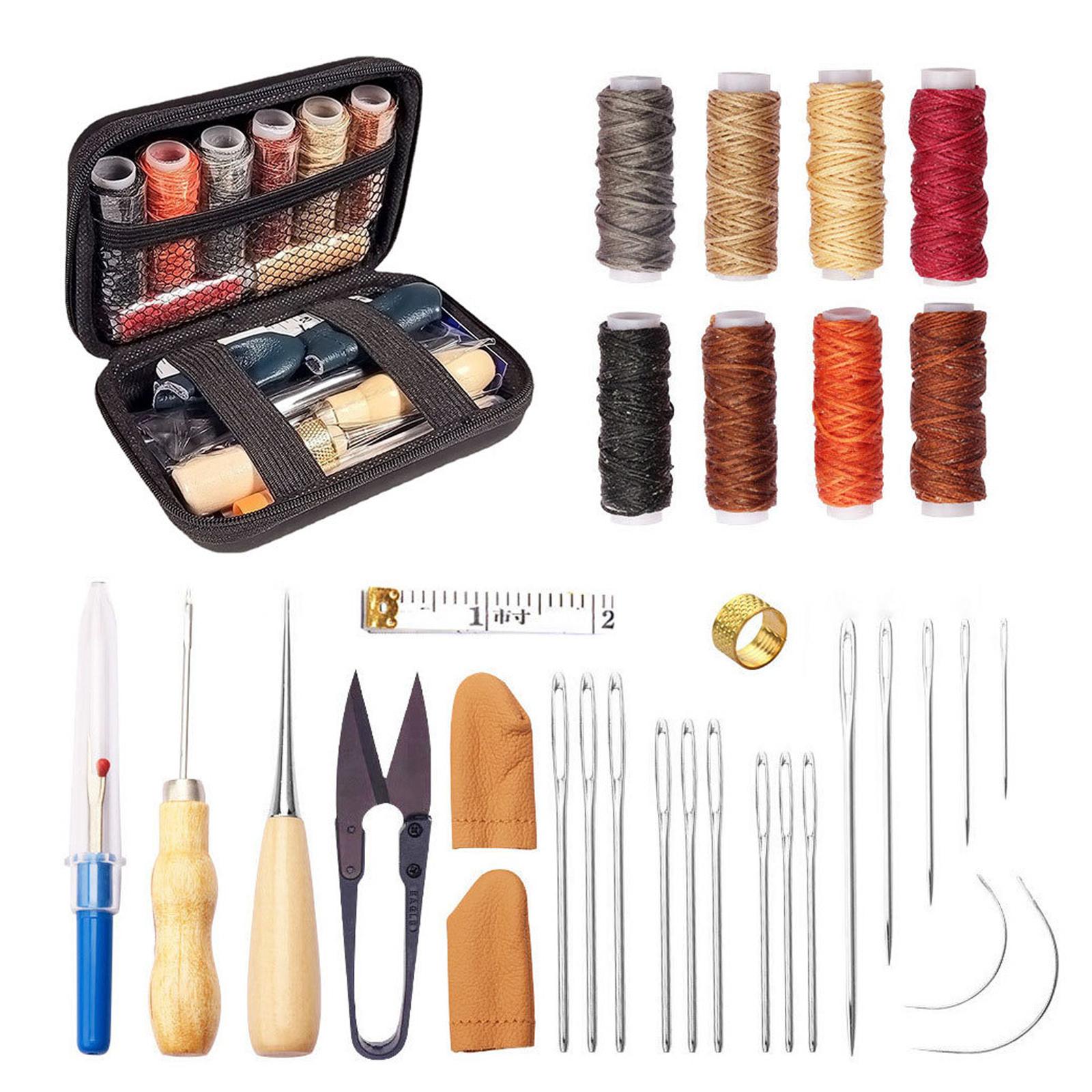 32x Leather Tools Kit Leather  - Leatherwork Beginner Tools recension och pris