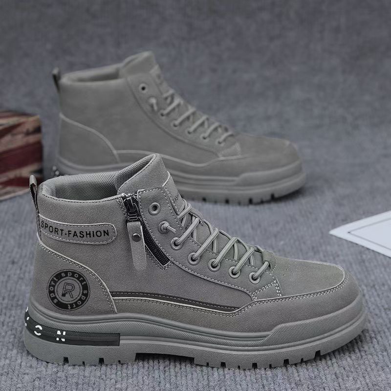 Men Retro High Top Work Boots  - Leatherwork Boots recension och pris