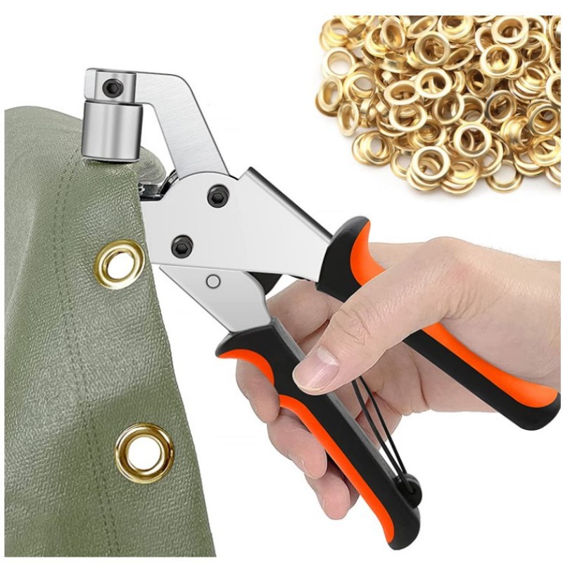 Grommet Tool Kit Grommet Press - Leatherwork Hand Press recension och pris