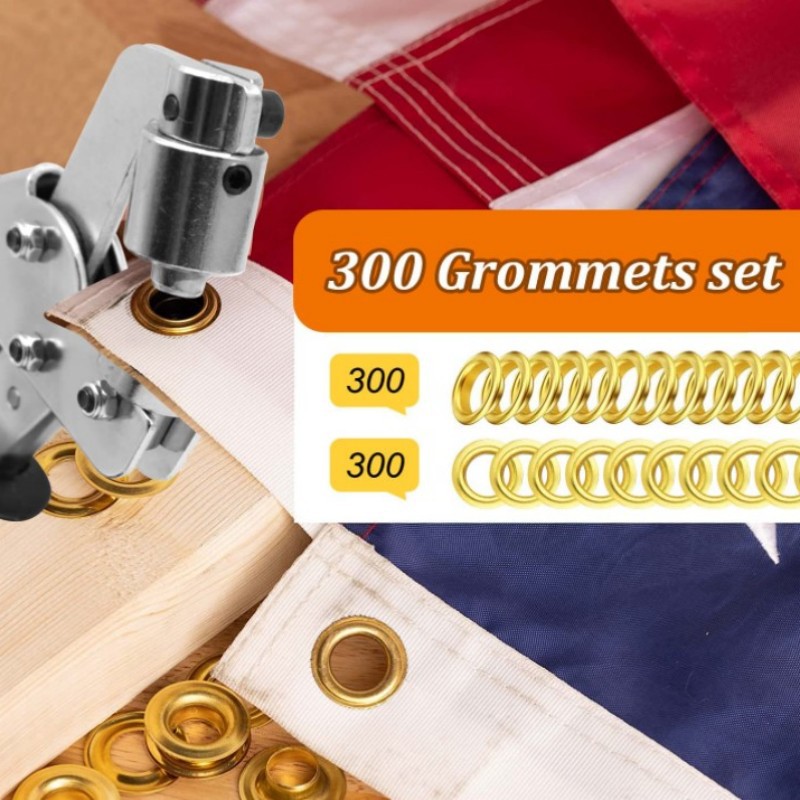 Grommet Tool Kit Grommet Press - Leatherwork Hand Press recension och pris