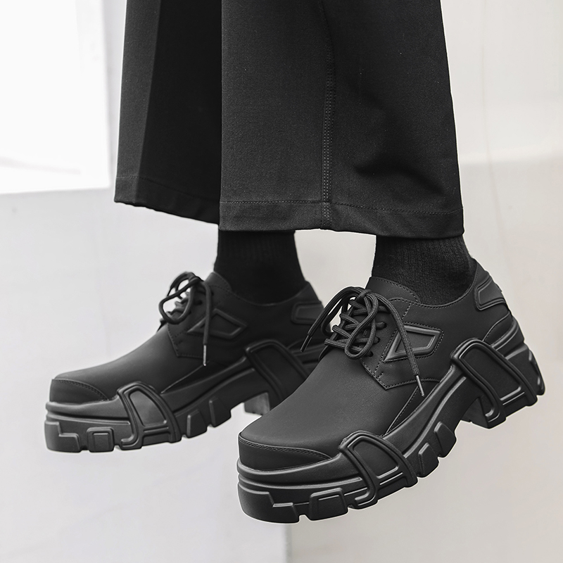 Men Platform Leather Shoes For - Leather Work Oxfords recension och pris