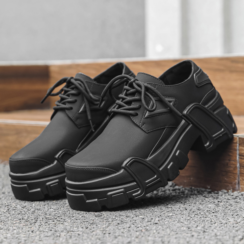 Men Platform Leather Shoes For - Leather Work Oxfords recension och pris