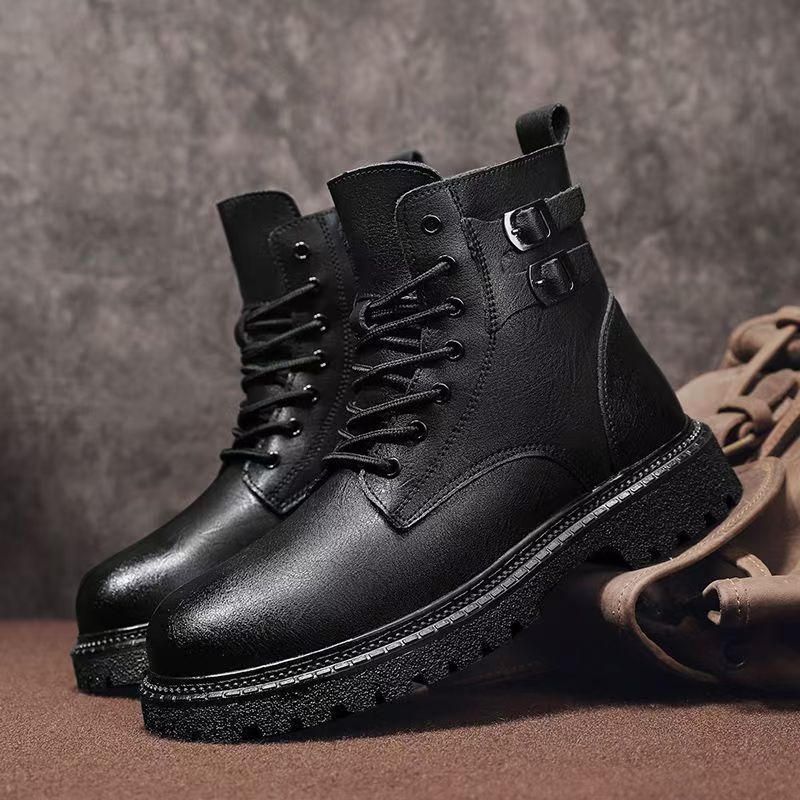Men Autumn Winter Big Size Gen - Leatherwork Boots recension och pris