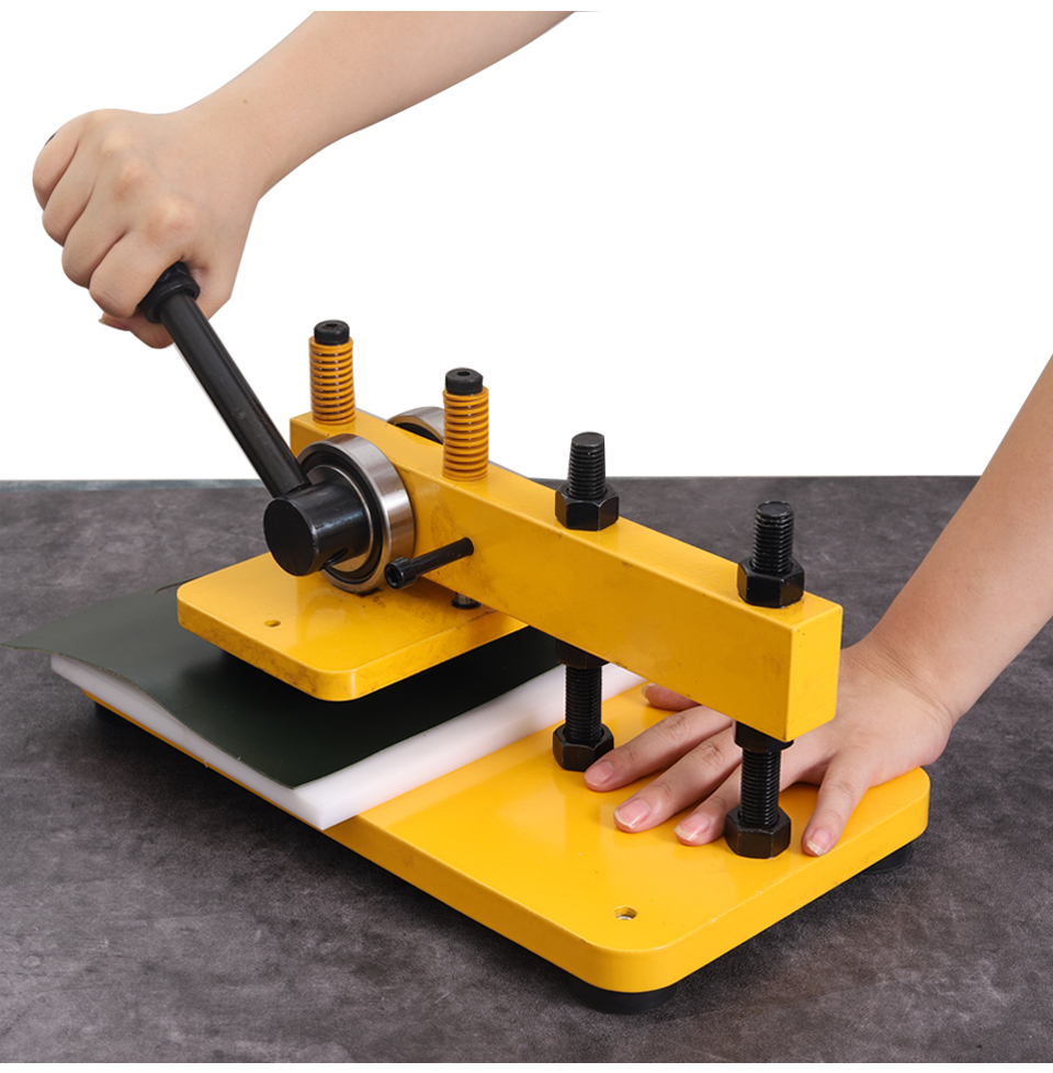 Manual Hand Press Die  for DIY - Leatherwork Hand Press recension och pris