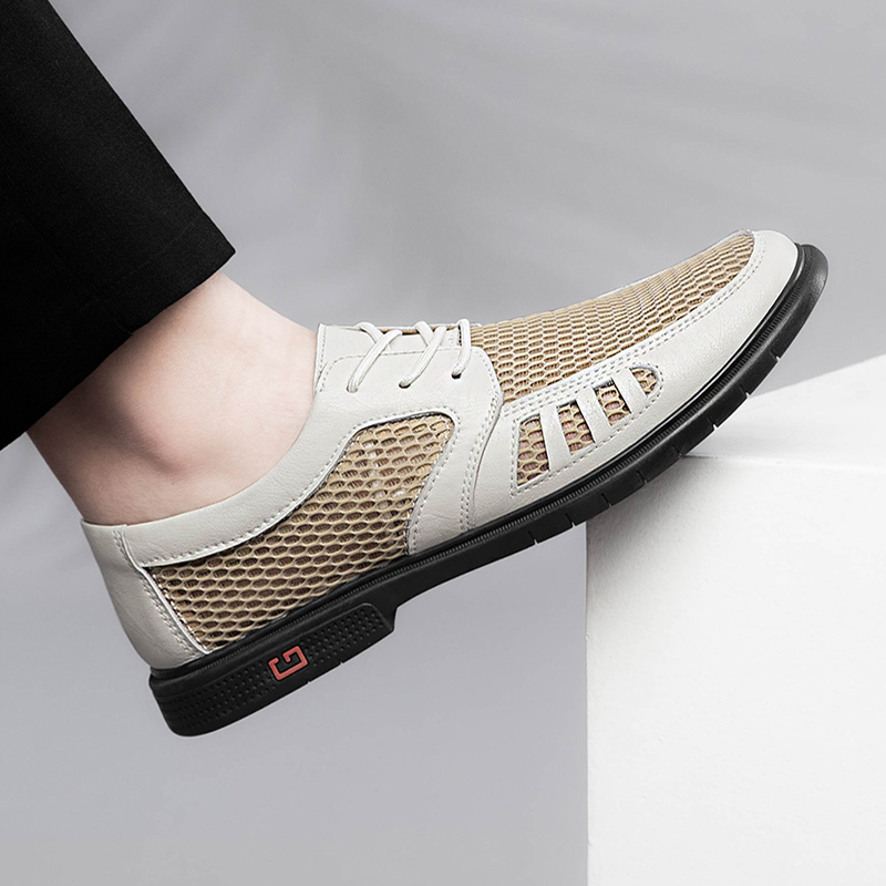 New Summer Business Men's Dres - Leather Work Oxfords recension och pris
