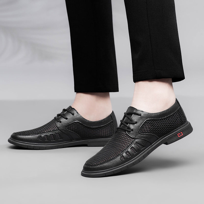 New Summer Business Men's Dres - Leather Work Oxfords recension och pris