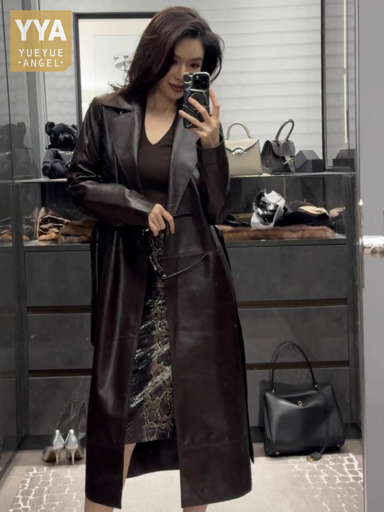 Italian Designer Office Ladies - Leather Work Jacket Women'S recension och pris