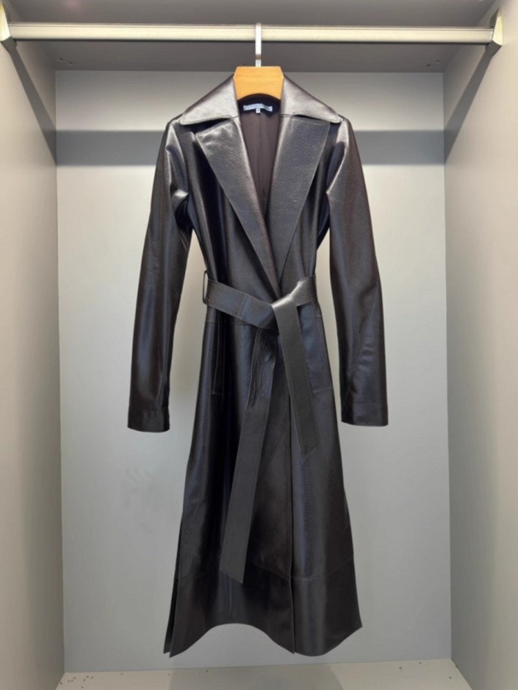 Italian Designer Office Ladies - Leather Work Jacket Women'S recension och pris