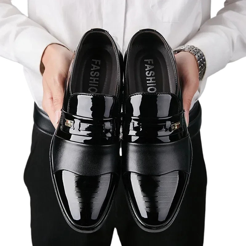 Men's Dress Leather Shoes for  - Leather Work Oxfords recension och pris