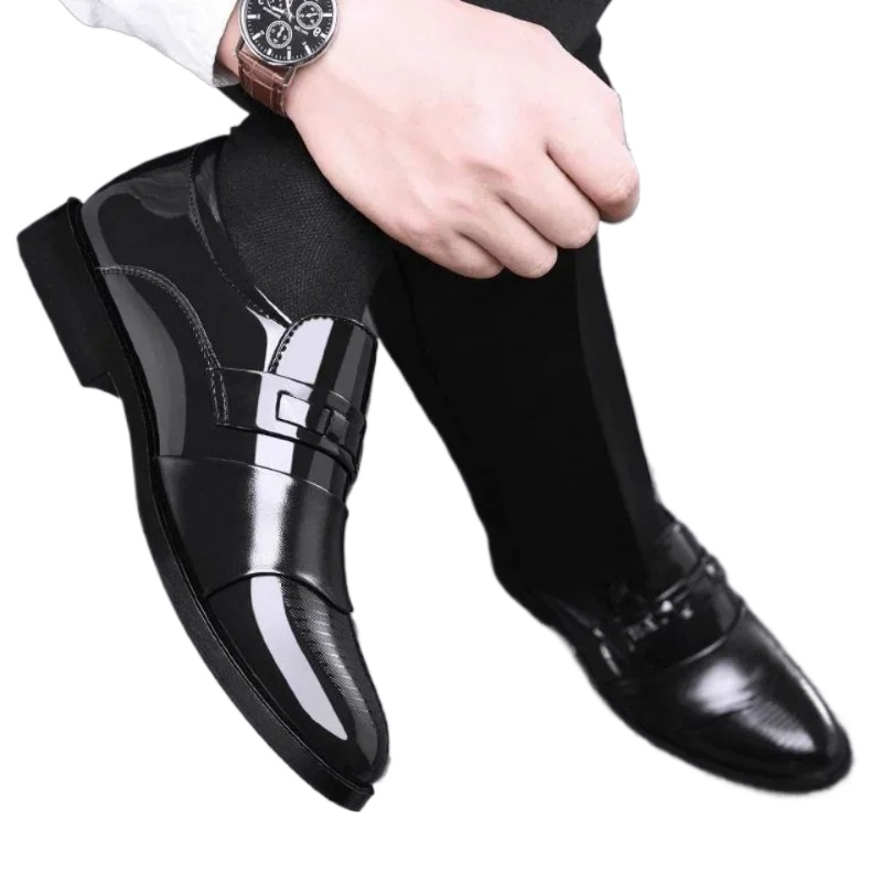 Men's Dress Leather Shoes for  - Leather Work Oxfords recension och pris