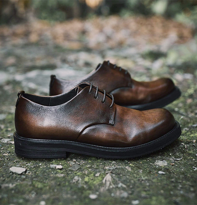 EAGSITY Grade A Cow leather cl - Leather Work Oxfords recension och pris