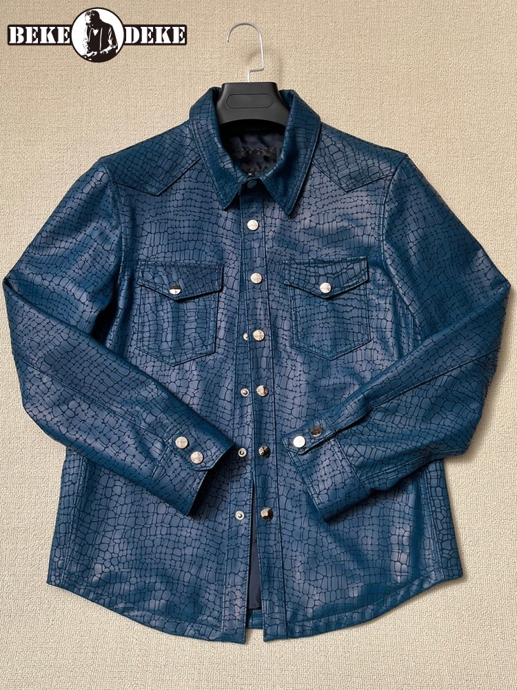 Men Spring Crocodile Pattern R - Leatherwork Free Patterns recension och pris