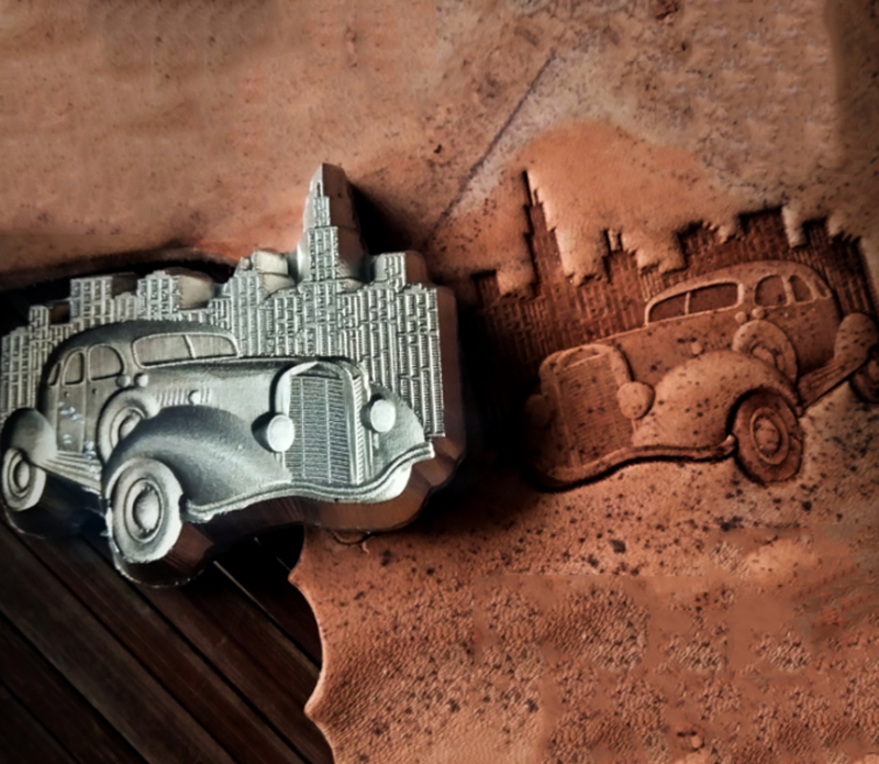 Locomotive style Horseless Vin - Leather Work For Car recension och pris