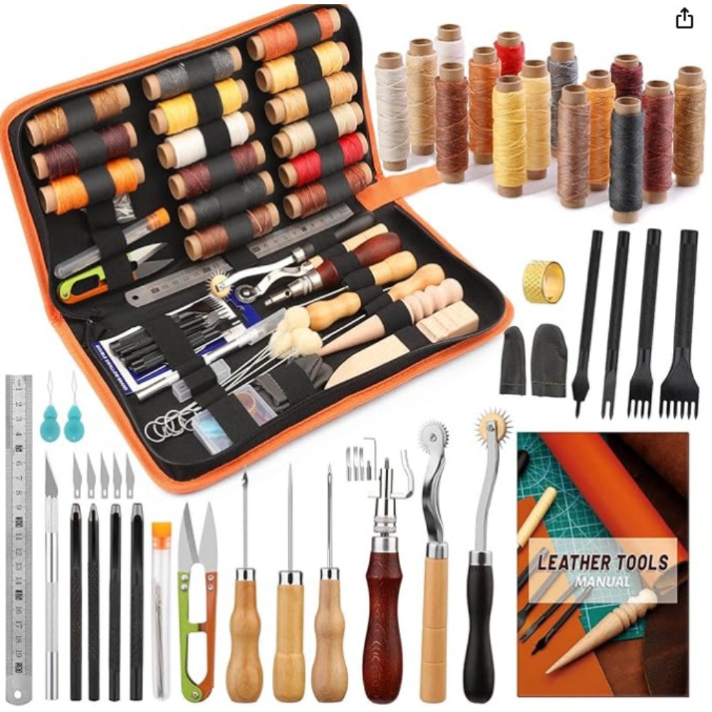 Leather Working Tools Practica - Leatherwork Beginner Tools recension och pris