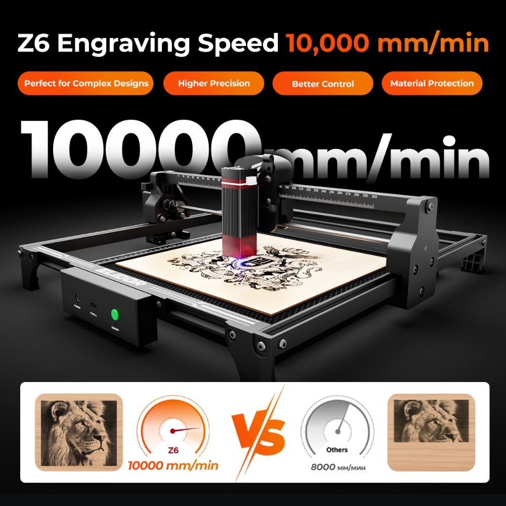 ELIDOR Z6 12W 6W Laser Engrave - Leatherwork Beginner Tools recension och pris
