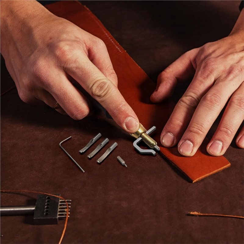 ABYN-Leather Craft Tools Kit W - Swivel Knife Tool recension och pris