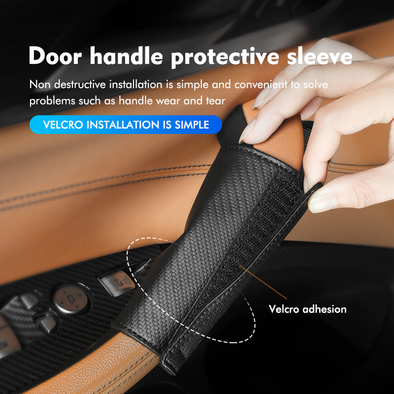 Car Door Inner Handle Protecti - Leather Work For Car recension och pris
