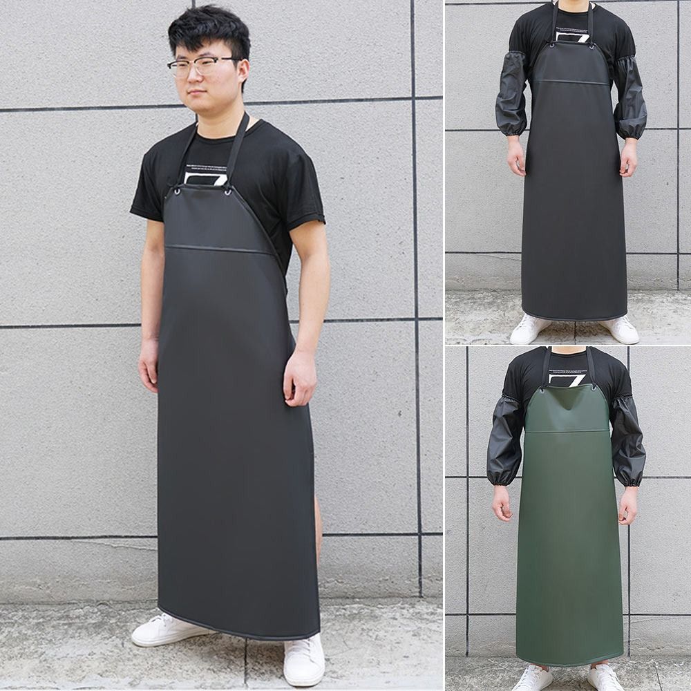 Durable PU Leather Kitchen Apr - Leatherwork Apron recension och pris