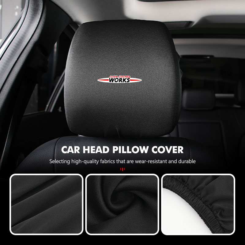 For MINI Car Seat Headrest Cov - Leather Work For Car recension och pris