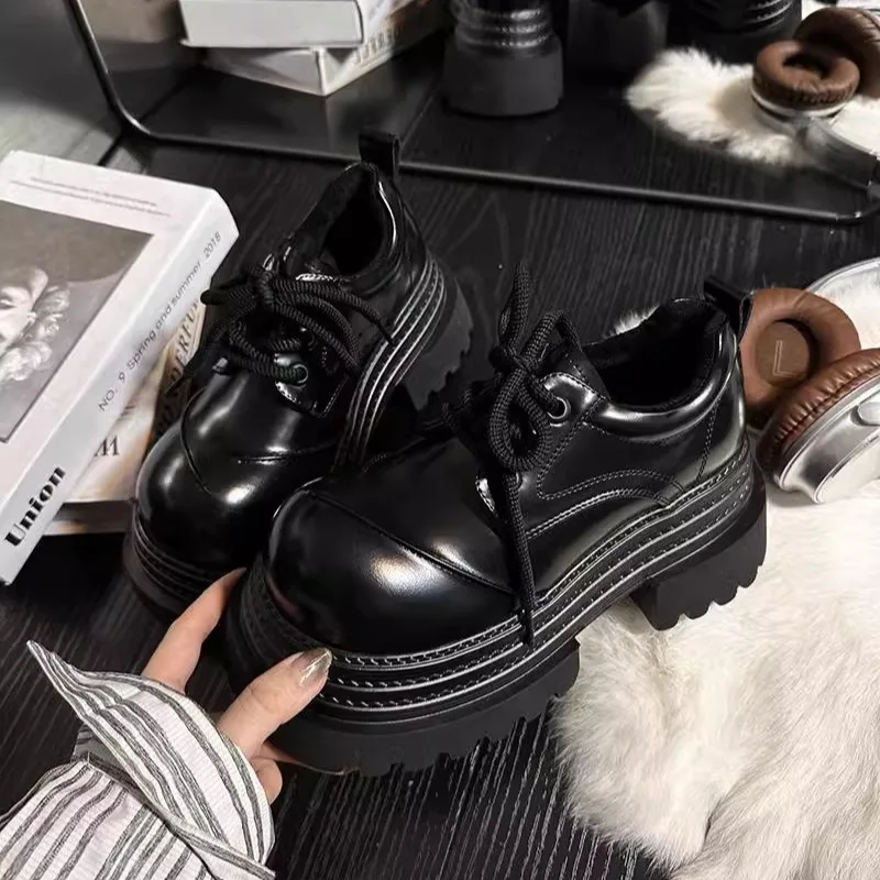 Women Retro Loafers 2025 Sprin - Leather Work Oxfords recension och pris