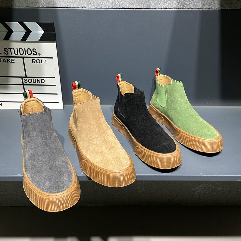 2026 Autumn Winter Men Chelsea - Leatherwork Boots recension och pris