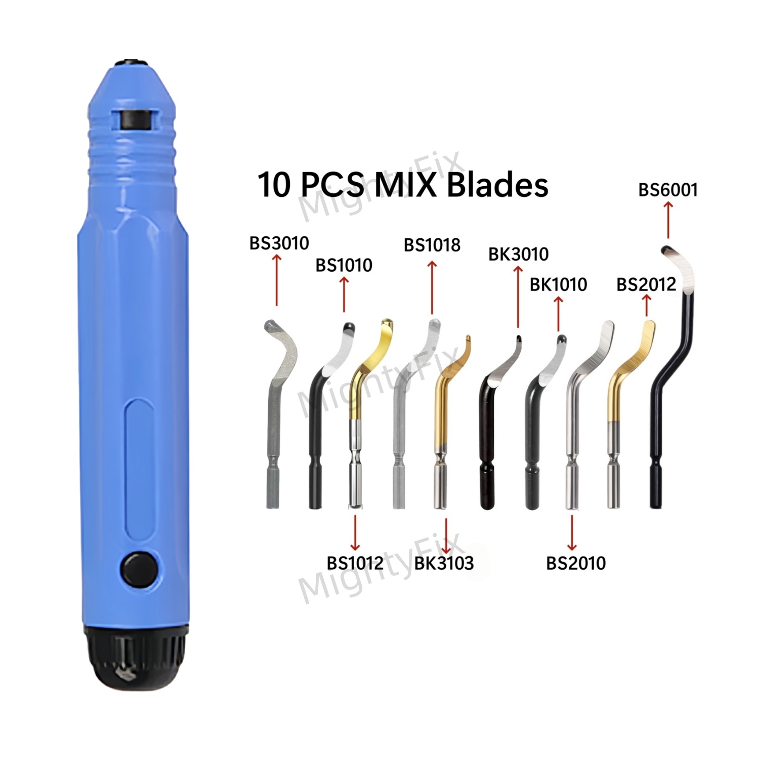 NB1000 Deburring Tool with 10P - Swivel Knife Tool recension och pris
