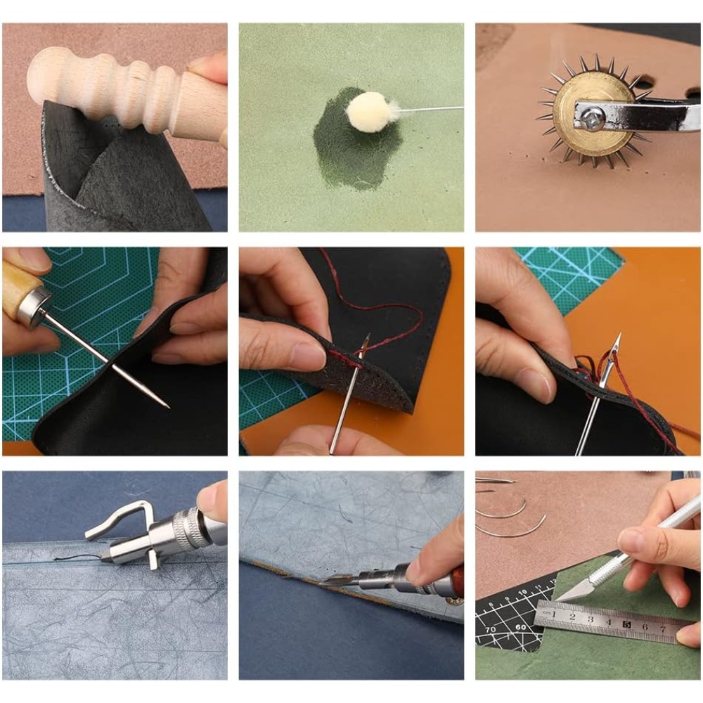 Leather Working Tools Practica - Leatherwork Beginner Tools recension och pris