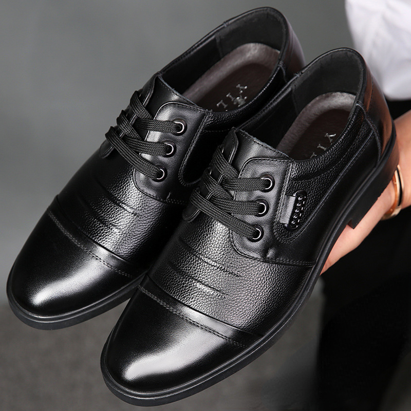 Winter Men Genuine Leather For - Leather Work Oxfords recension och pris