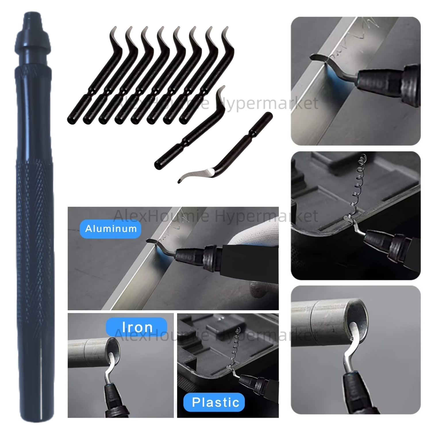 RB1288 Deburring Tool Kits wit - Swivel Knife Tool recension och pris