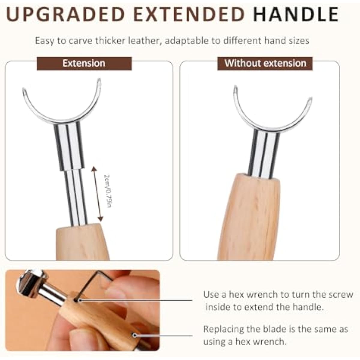 Leather Swivel Knife, Leather  - Swivel Knife Tool recension och pris